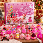 24-Day Advent Calendar with Rubber Duck Toy