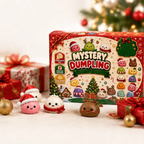 Christmas Advent Calendar with 24 Modeling Figures
