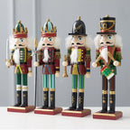 Decorative wooden nutcracker