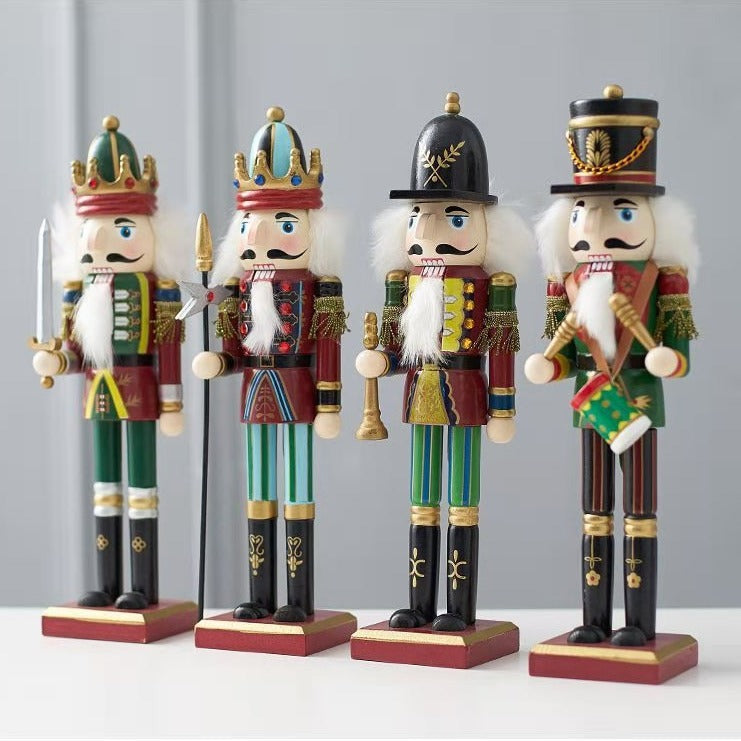 Decorative wooden nutcracker