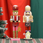 Nutcracker decorative figure, wood, 35 cm