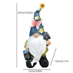 Decorative gnome figure in country house style