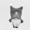Decorative Christmas gnome ornament with pom-pom hat