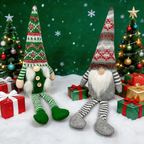 Christmas Elf with Long Legs, Knit Design