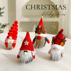 Decorative gnome figure with reindeer antlers