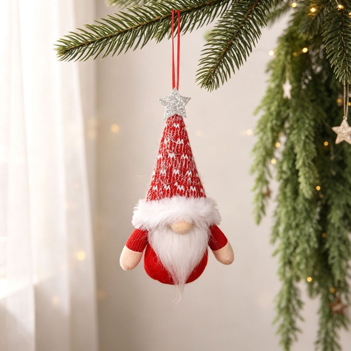 Christmas Elf Pendant, Fabric