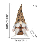Christmas elf with knitted cap, brown