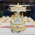 Decorative carousel music box