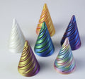3D-printed spiral pyramid toy