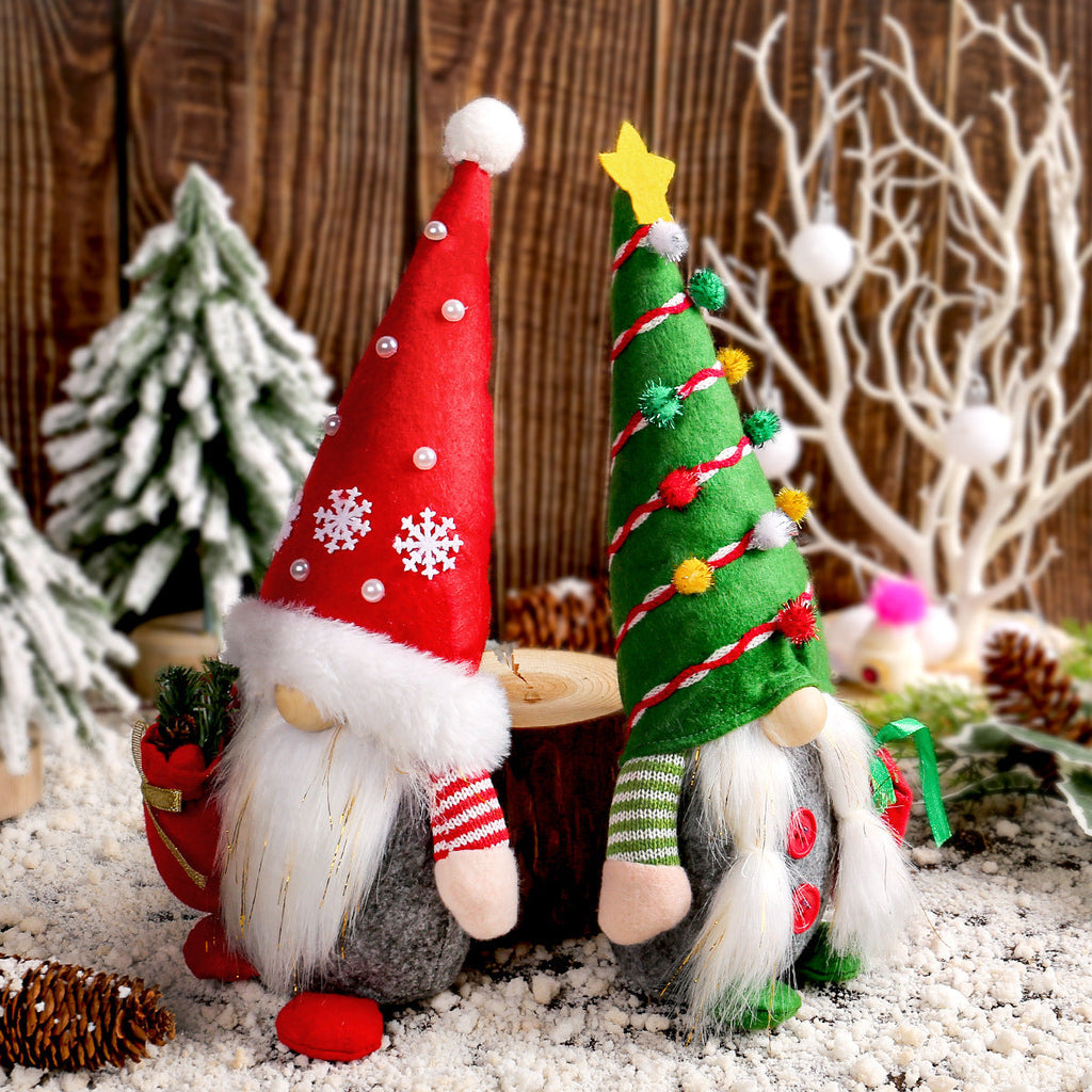 Christmas Elf with Gift, Standing