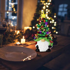 Illuminated gnome figure with LED light