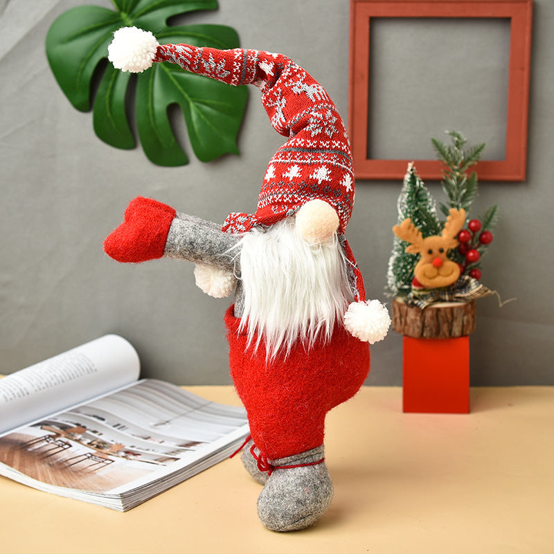 Christmas Elf Curtain Holders Made of Cotton