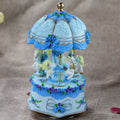 Decorative carousel music box, hand-painted