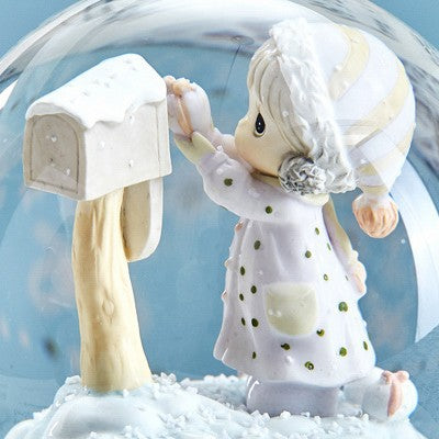 Music box with girl motif