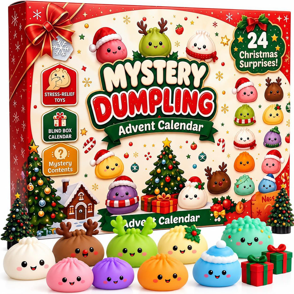 Advent calendar with toy surprises, 24 days