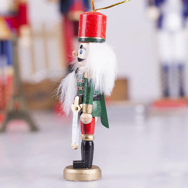 Nutcracker Soldiers Set, 12 cm, Wood, hand-painted