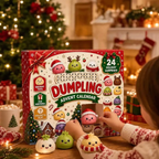 Christmas Advent Calendar with 24 Modeling Figures