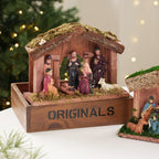 Christmas Nativity decoration made of wood