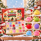 DIY Christmas Advent Calendar with Anti-Stress Toys