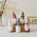 Christmas elf figure with snowflake hat