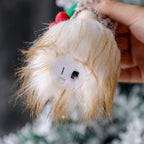 Christmas gnome pendant with knitted hat