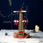 Decorative music box with lighting