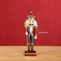 European wooden nutcracker soldier, hand-painted