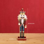 European wooden nutcracker soldier, hand-painted