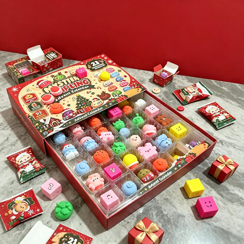 Christmas Advent Calendar with TPR Toy