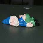 Decorative gnome figure made of resin