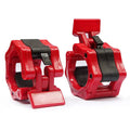 Barbell Clamp Lock Collars - 50mm Spin Lock Clips for Weightlifting Bars, Secure Gym Equipment Accessories for Safe Workout Training