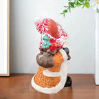 Christmas Dwarf with Hat, Resin Figure