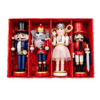 Decorative nutcracker pendant made of wood, 13 cm