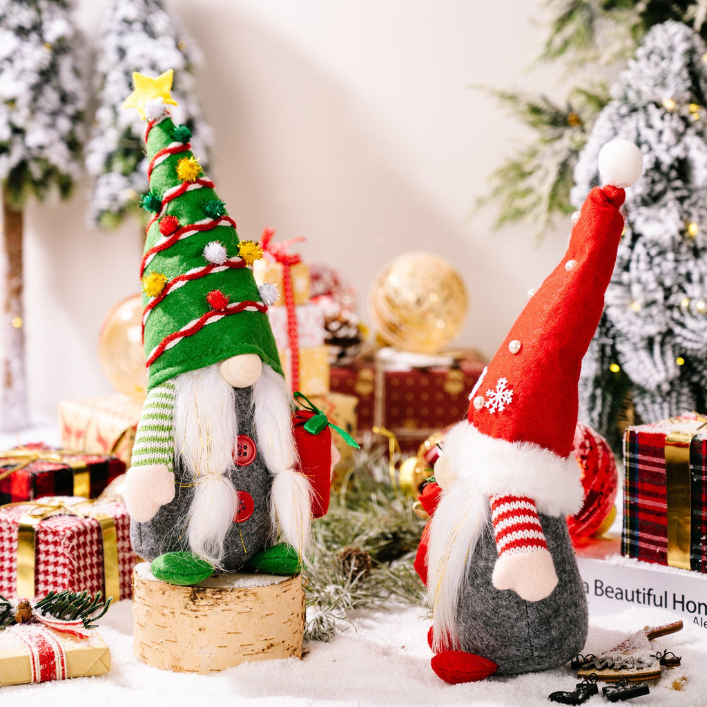 Christmas Elf with Gift, 30 cm