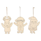 Wooden Gnome Ornament for Christmas Tree