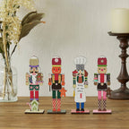Decorative wooden nutcracker soldier for Christmas