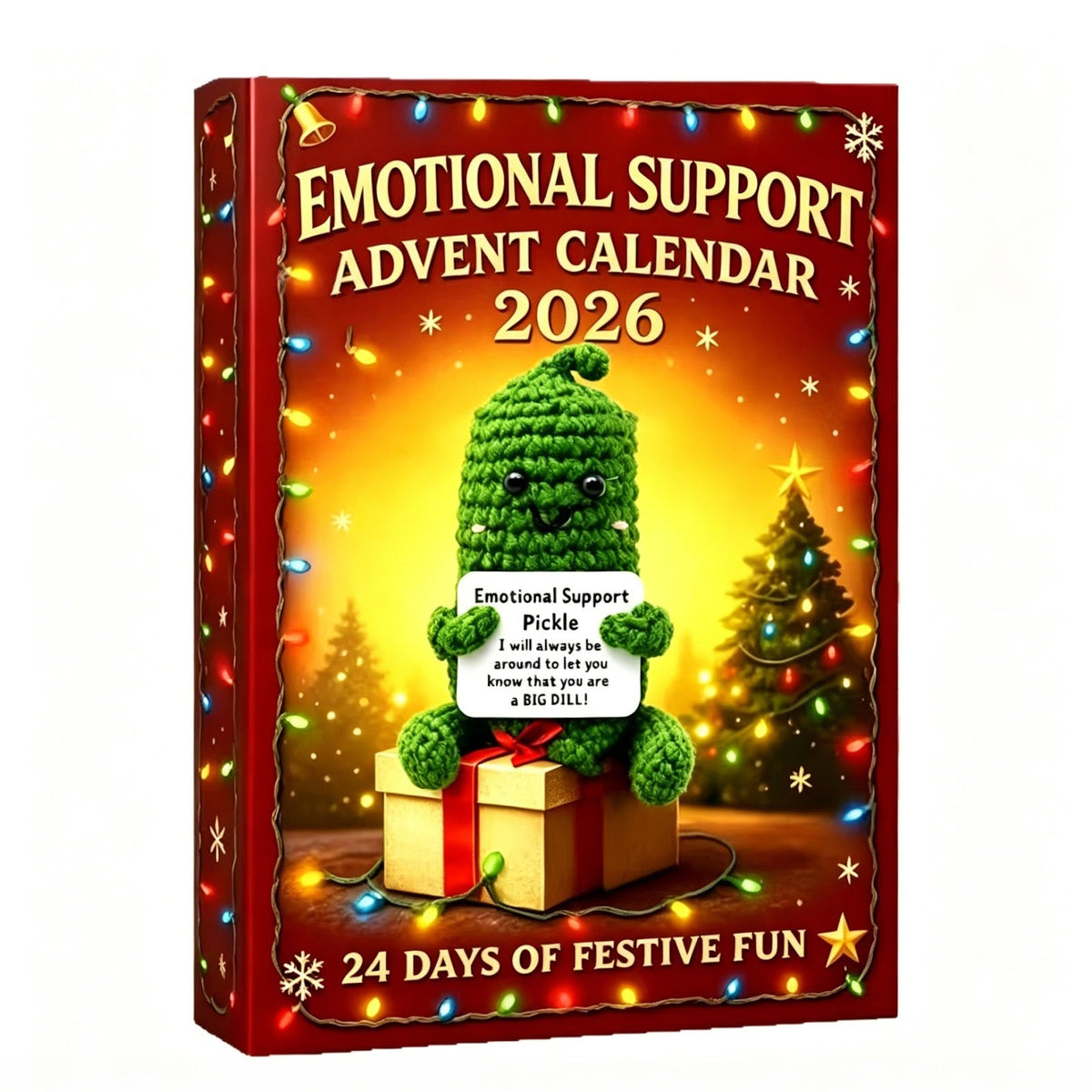 Emotional Support Acrylic Advent Calendar 2025