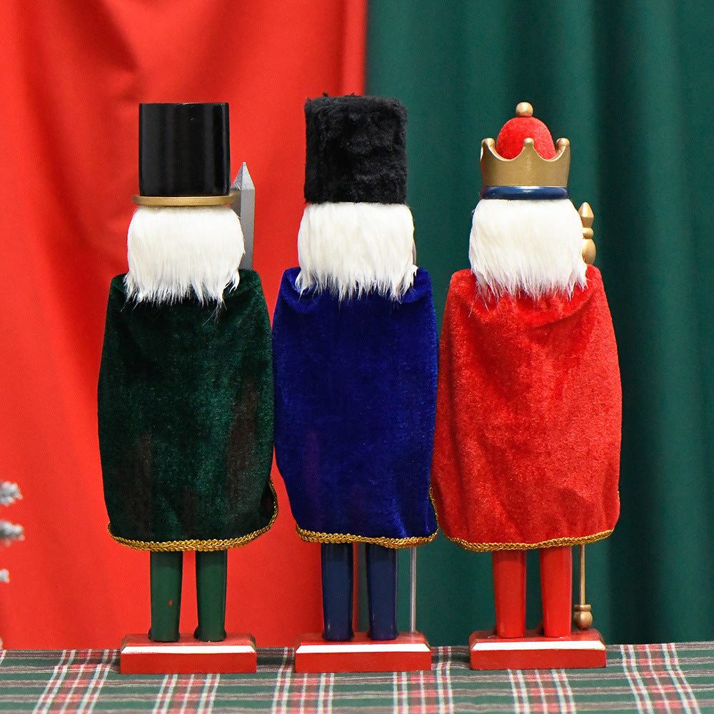 Large wooden nutcracker, 38 cm