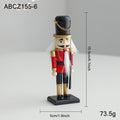 Nutcracker soldier made of wood, various sizes