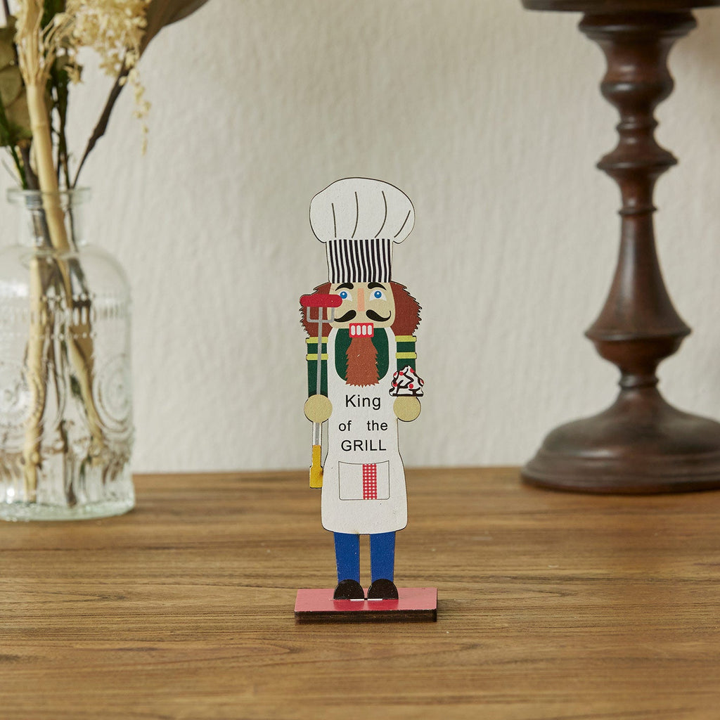 Decorative wooden nutcracker soldier for Christmas