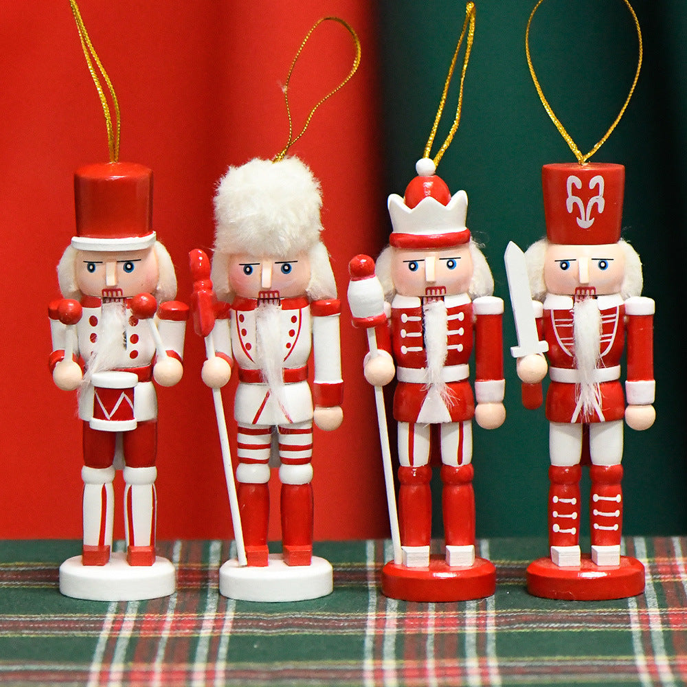 Nutcracker soldier made of wood, 13 cm
