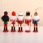 Nutcracker pendant made of wood, 12 cm