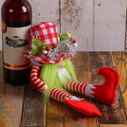 Christmas elf with long legs