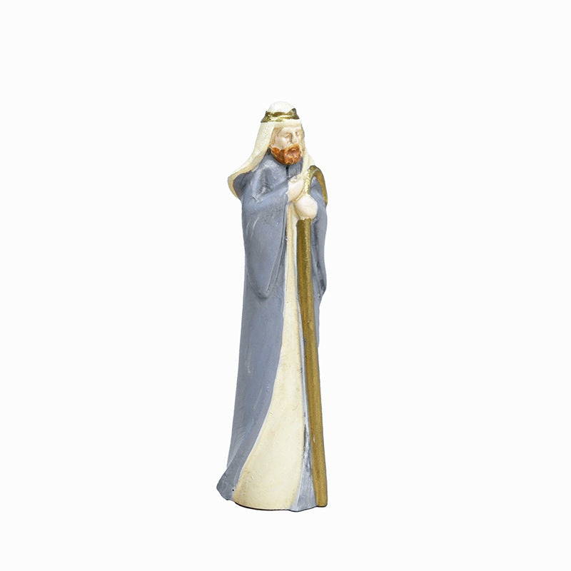 Christmas Nativity Figures Set made of resin