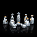 Nativity figures set made of resin