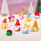 Decorative resin figures for Christmas