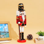 Nutcracker soldier made of wood, 30 cm, decorative table figure