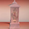 Ballerina music box with glass globe, 34 cm