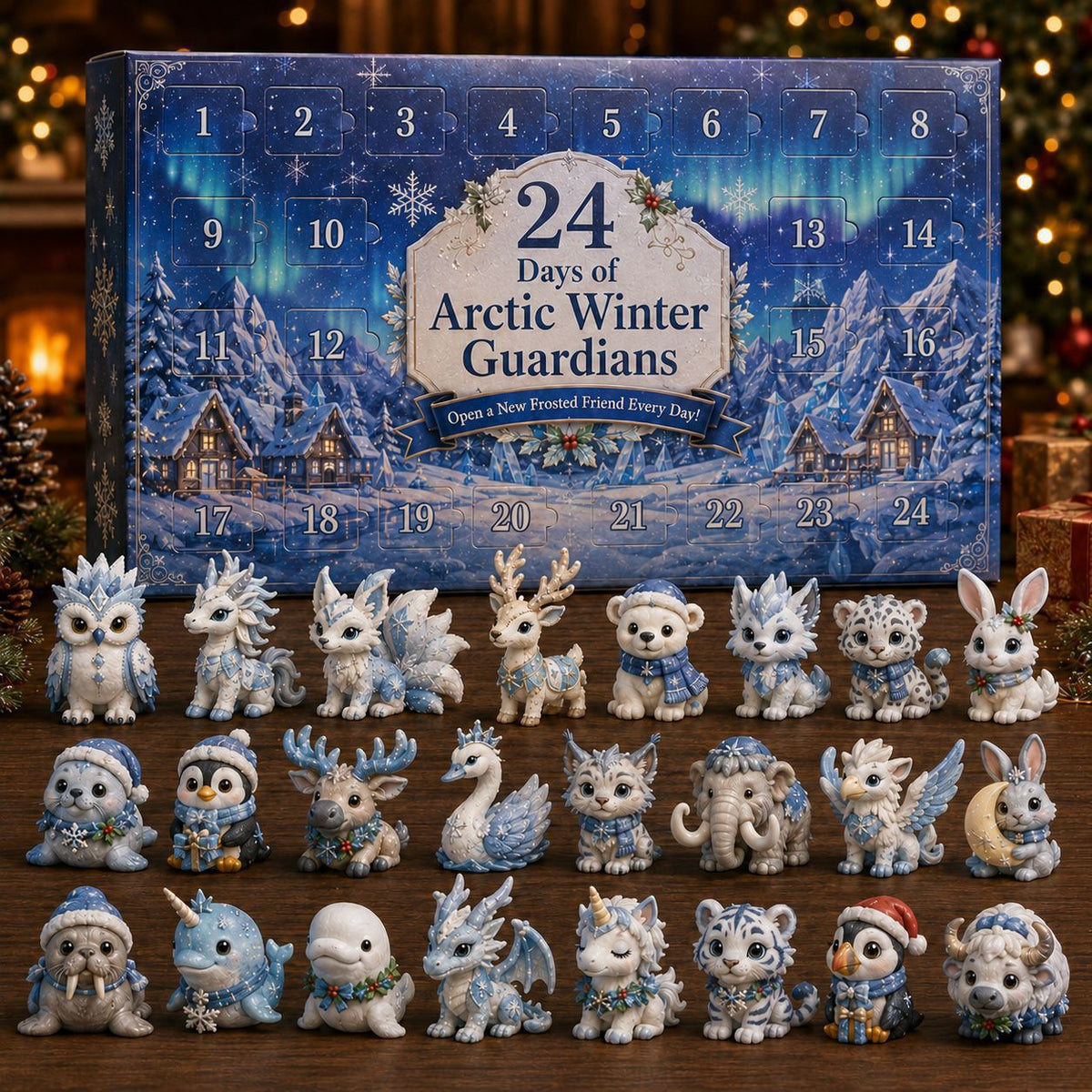 Magical Animal Advent Calendar made of Acrylic