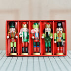 Nutcracker Wooden Figure Set, 13 cm